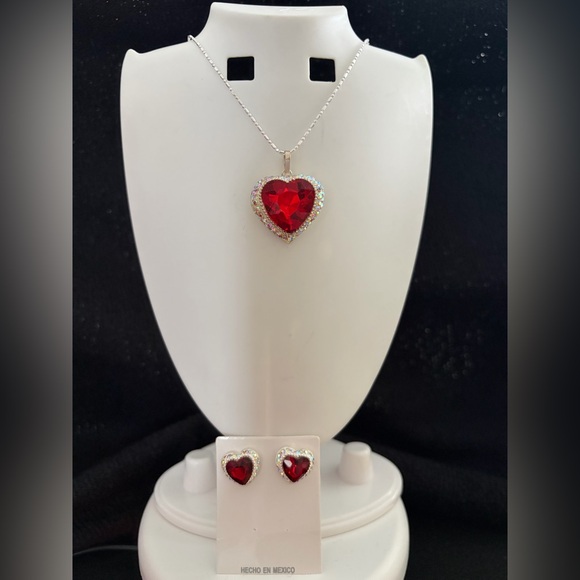 Taxco Jewelry - Sterling silver 925 set necklace 19”